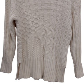 M&S Cream Cable Knit Jumper