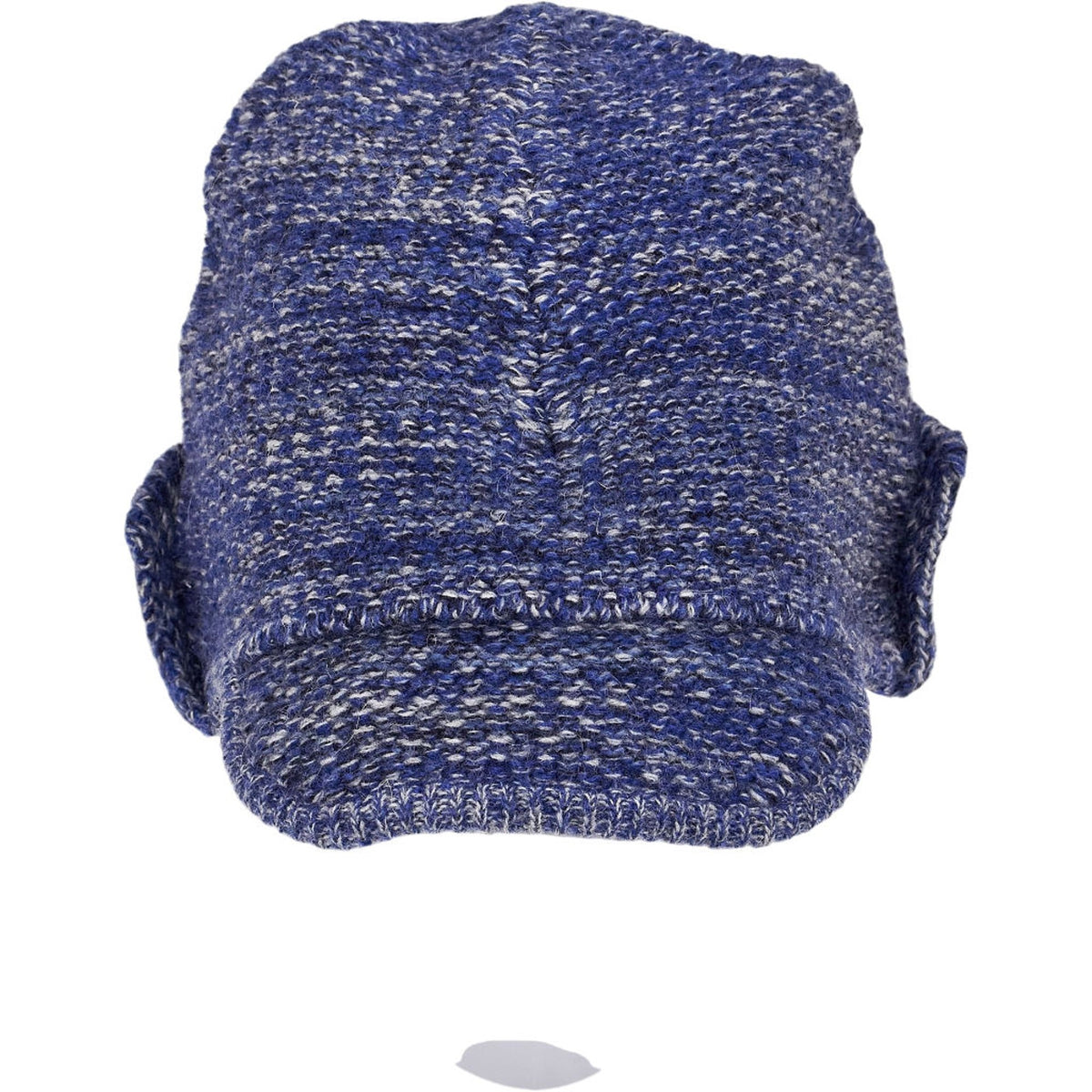 Folk Blue Knit Cap