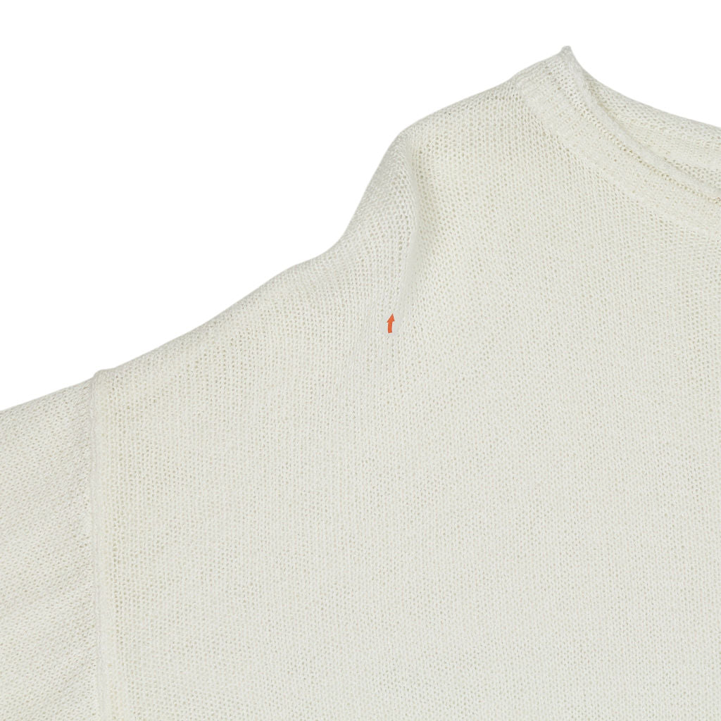 Rise & Fall White Knit Jumper
