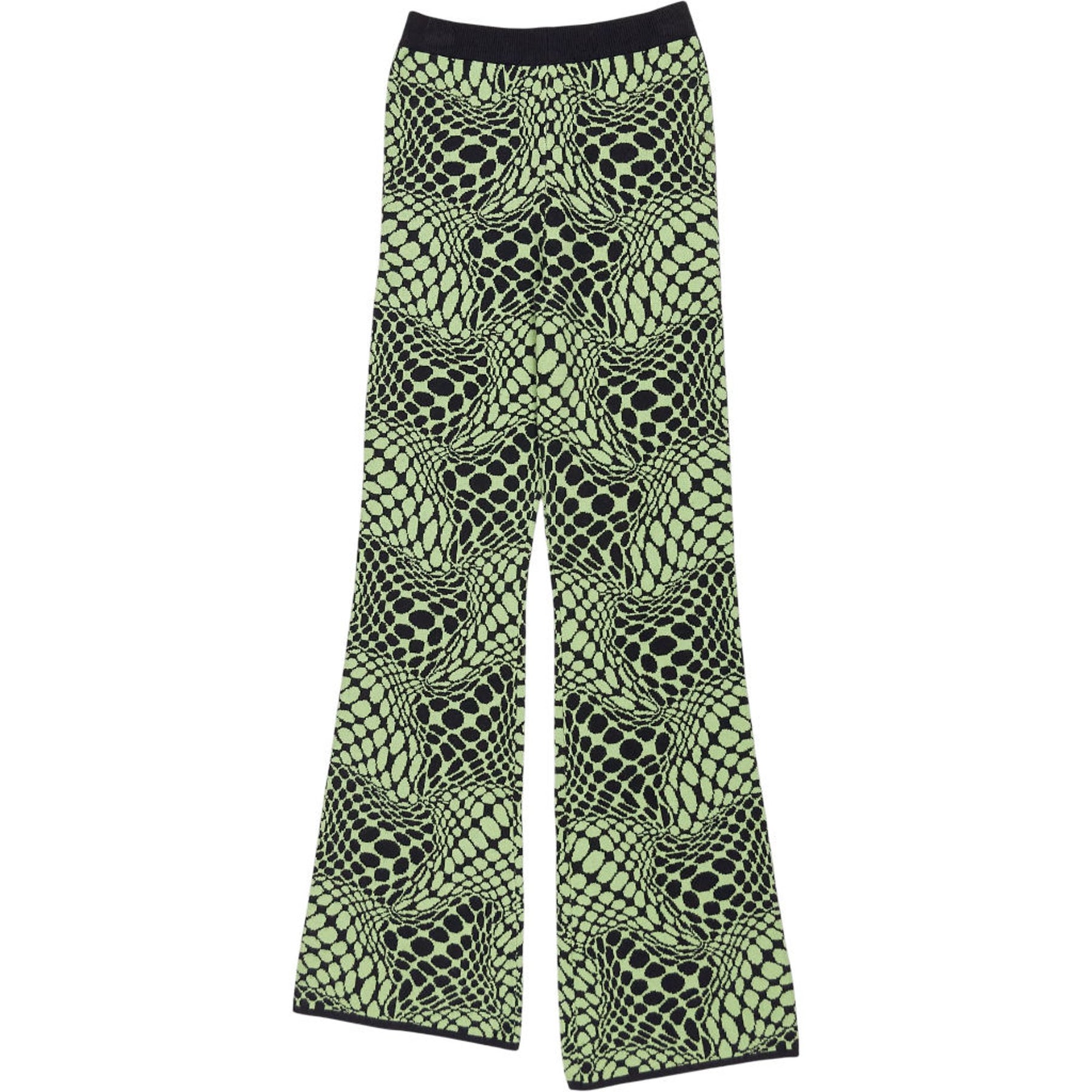 Motel Black Green Yuana Trousers