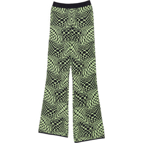 Motel Black Green Yuana Trousers