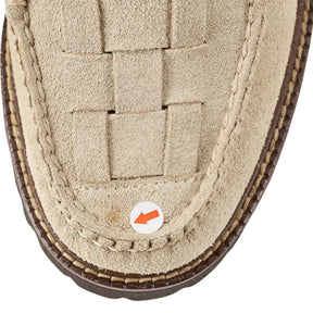 G.H. Bass Beige Fisherman Suede Shoes