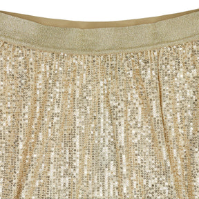 WYSE Champagne Sienna Sequin Skirt