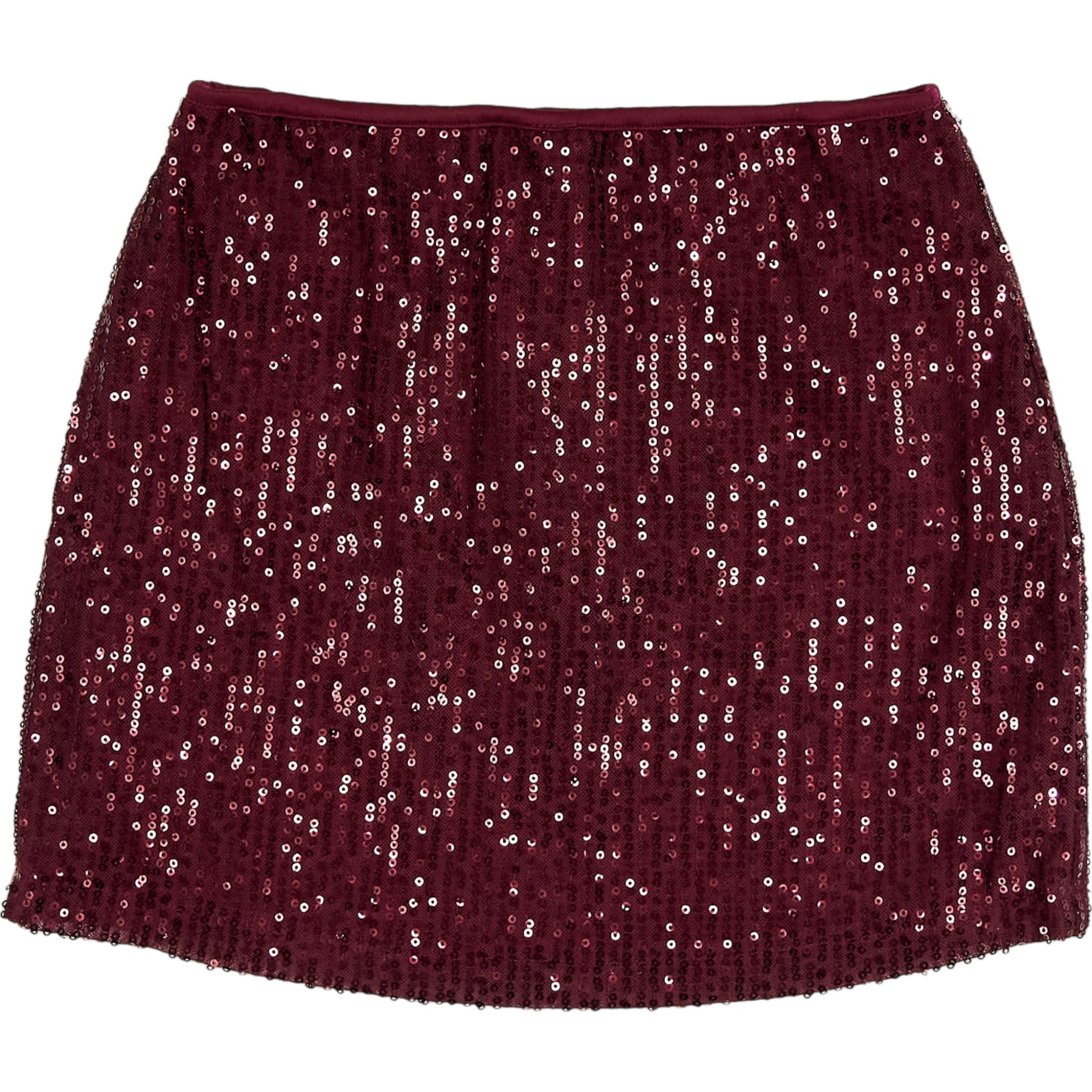 Motel Maroon Guida Mini Skirt