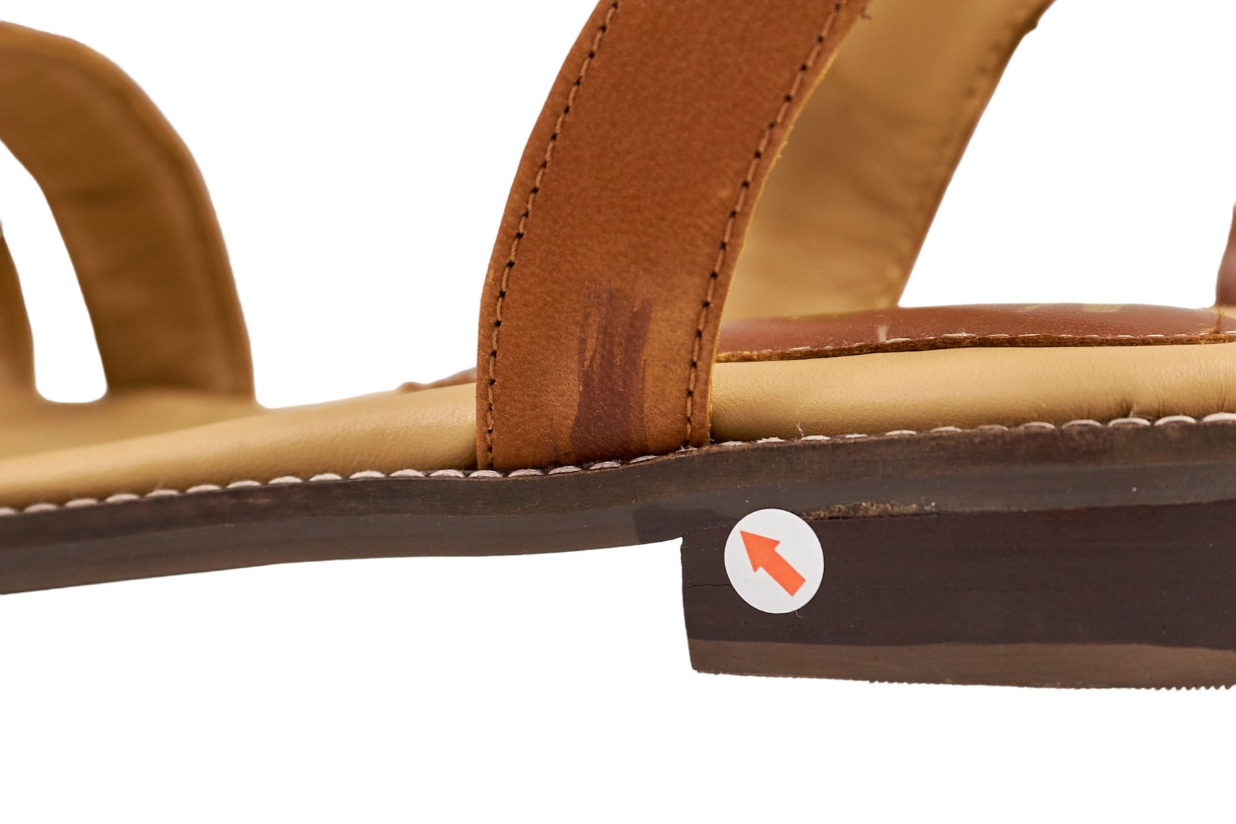 Vandal Tan Bonbon Sandals