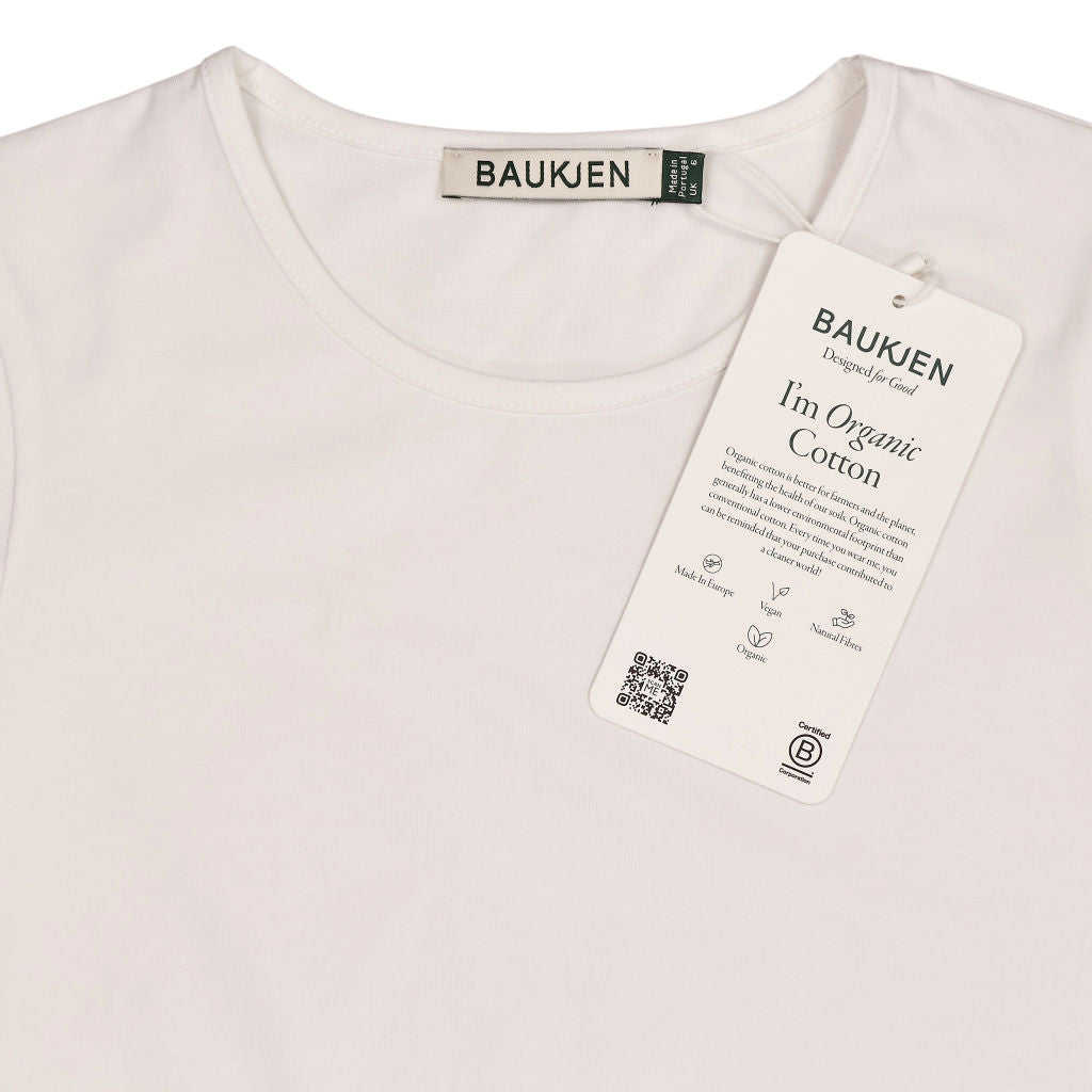 Baukjen White Organic Slim Tee