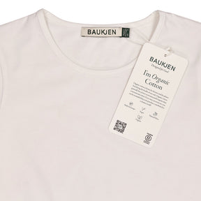 Baukjen White Organic Slim Tee