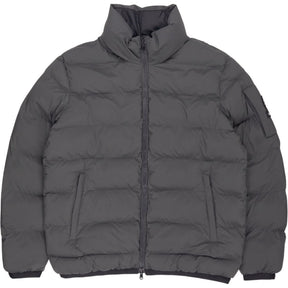 Sandbanks Charcoal Printed Puffer Jacket