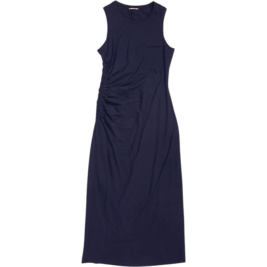Hush Navy Sleeveless Jersey Midi Dress