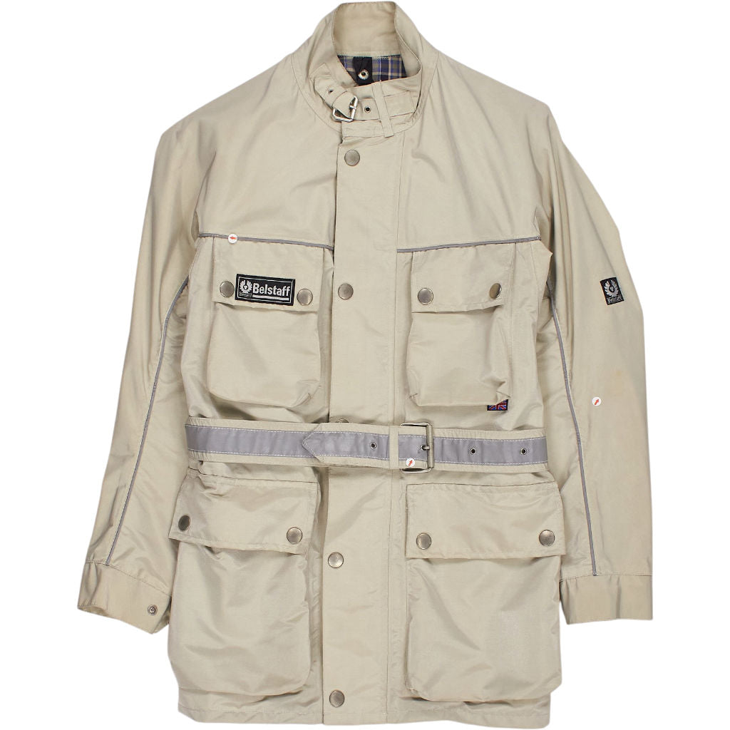 Belstaff Beige Belted Jacket