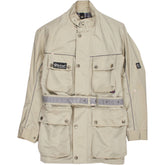Belstaff Beige Belted Jacket