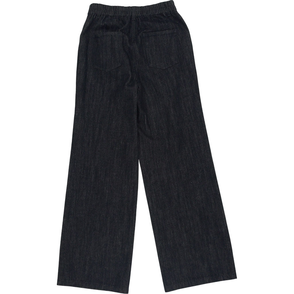 Wyse Black Denim Trousers 1, UK 8