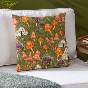 Mushroom Fields Cushion Cover