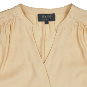 Wyse Beige Leila Blouse