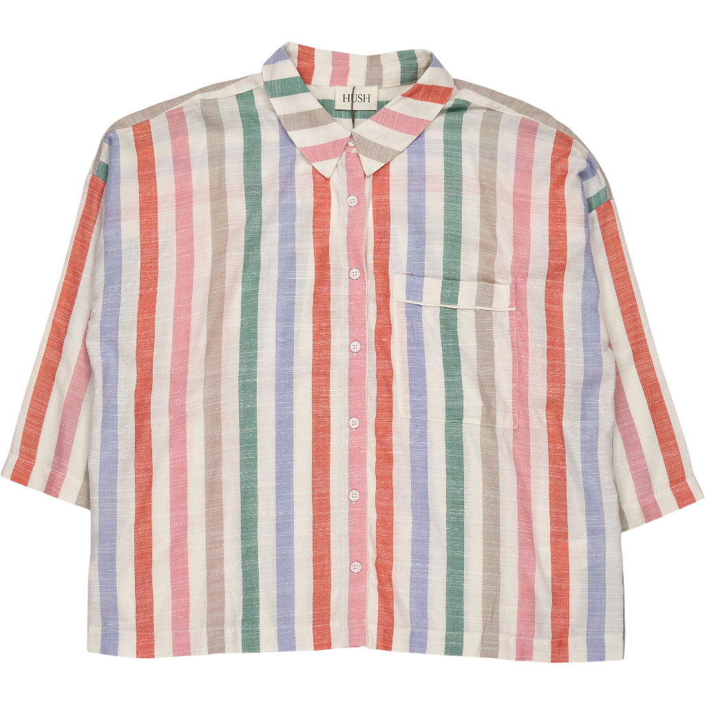 Hush Multicolour Striped Pyjama Set