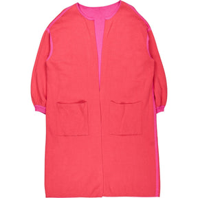 NRBY Pink Reversible Open Front Cardigan
