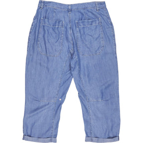 Hush Blue Denim Cargo Trousers