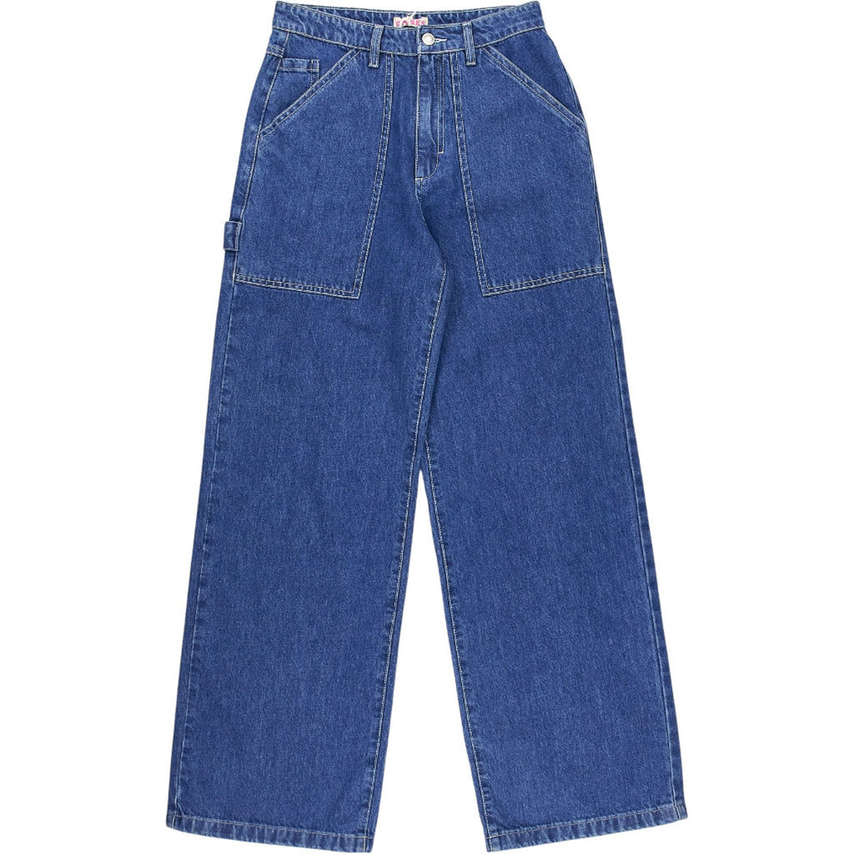 Omnes Blue Amelie Wide Leg Jeans