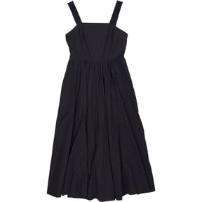 WYSE Black Audrey Taffeta Dress