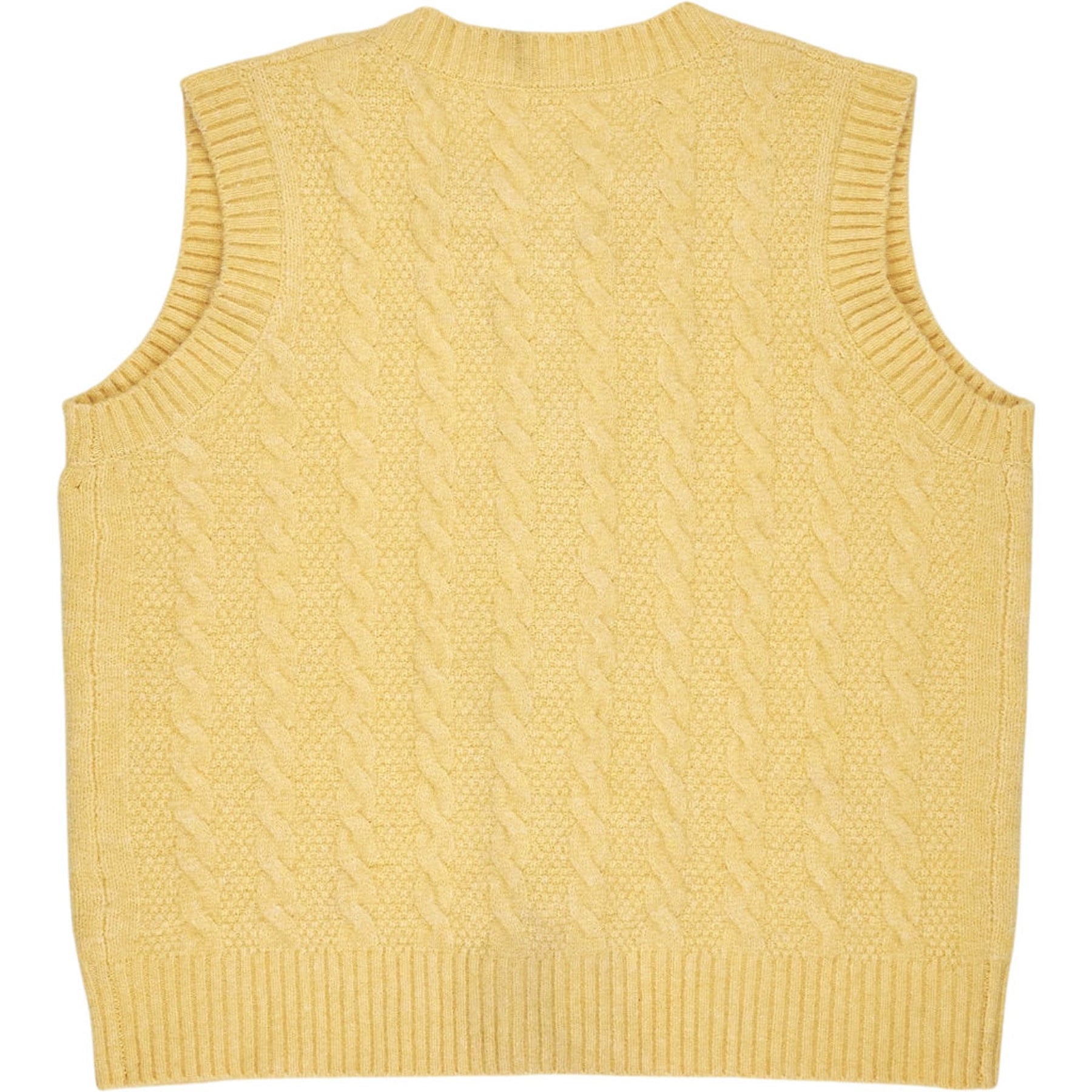 OMNES Yellow Jacob Knit Vest