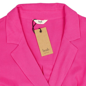 Hush Beetroot Jillian Midi Dress