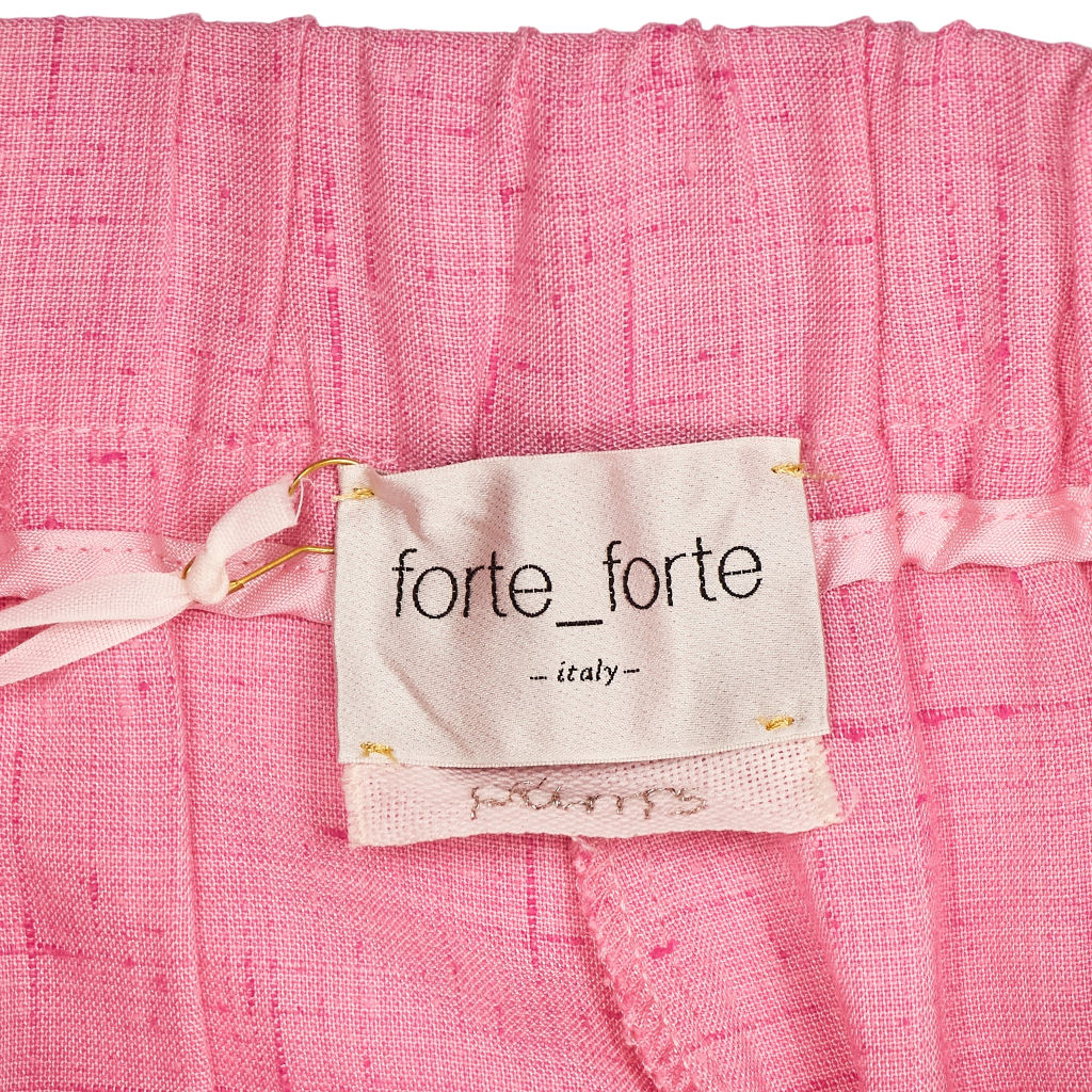 Forte Forte Pink Pleated Trousers