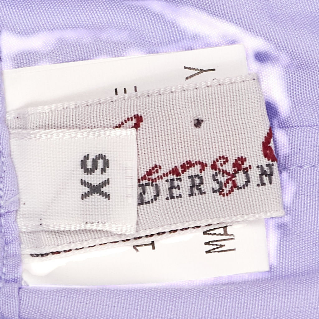 Anderson & Sheppard Lilac Cotton PJ Trousers
