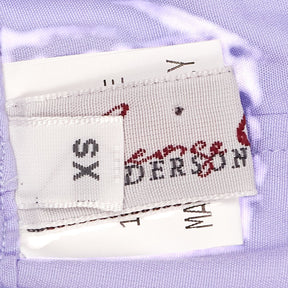 Anderson & Sheppard Lilac Cotton PJ Trousers
