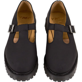 YMC Black T Bar Shoes