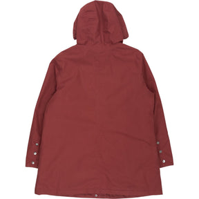 Seasalt Cornwall Red Hooded Rain Coat