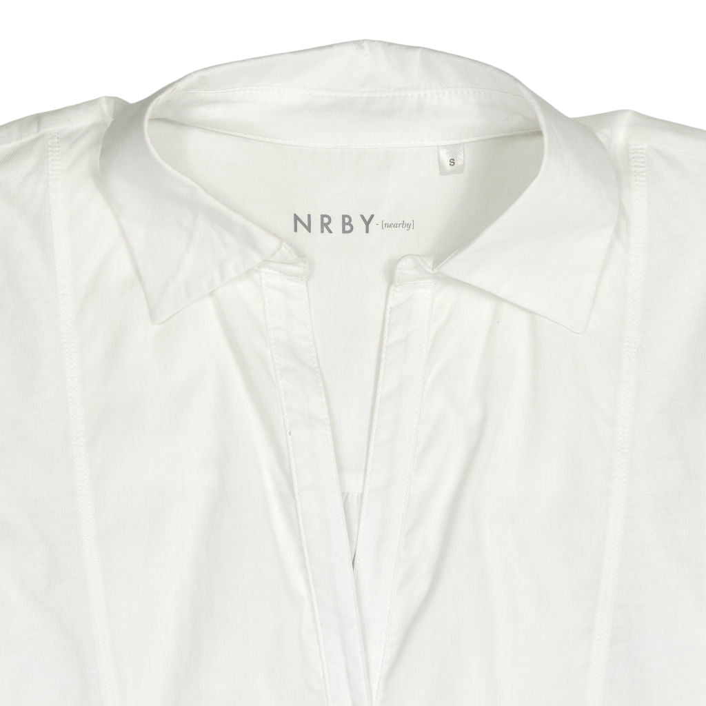 NRBY White Cotton Shirt