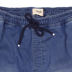 Hush Blue Denim Joggers