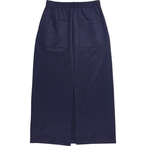 Hush Navy Silky Jersey Skirt