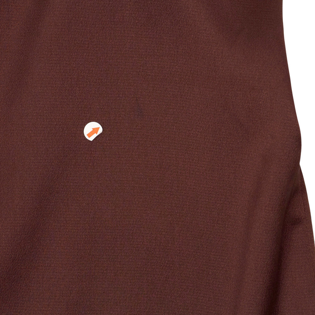 Never Fully Dressed Brown Wrap Dress