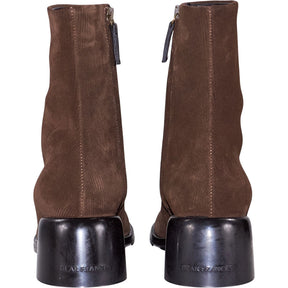 Dear Frances Brown Leather Ankle Boots