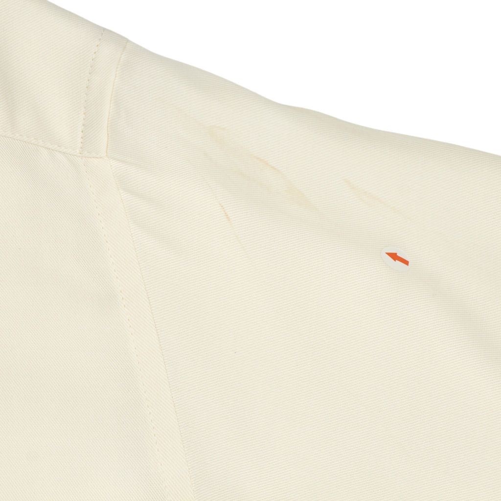 Studio Nicholson Milk Dry Drape Twill Shirt Dress