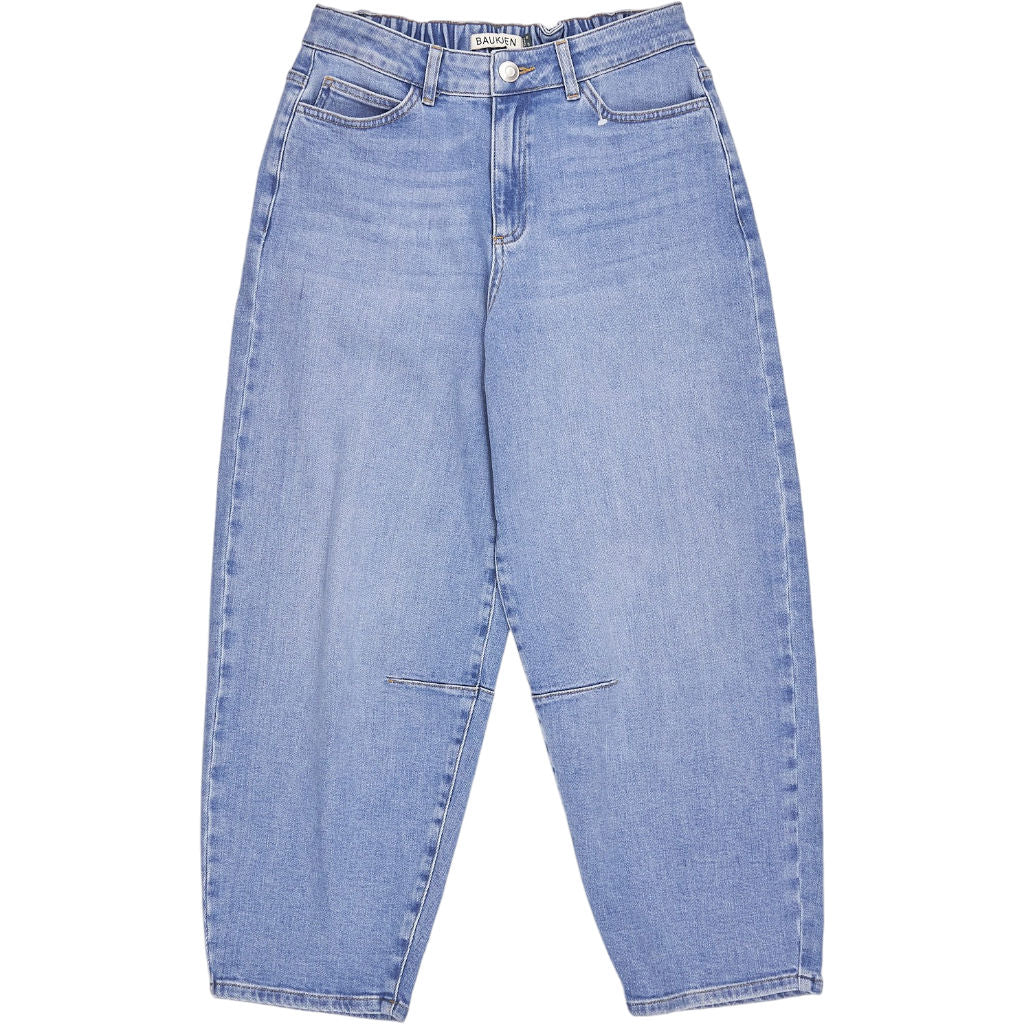 Baukjen Blue Nixi Organic Cotton Barrel Jeans