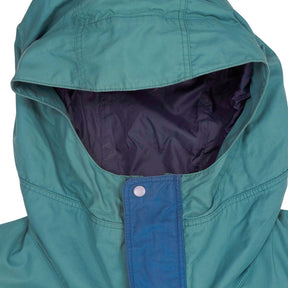 Patagonia Teal Hooded Outdoor Jacket
