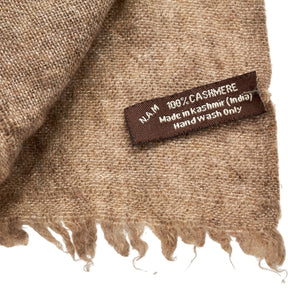 NAM Beige Cashmere Scarf