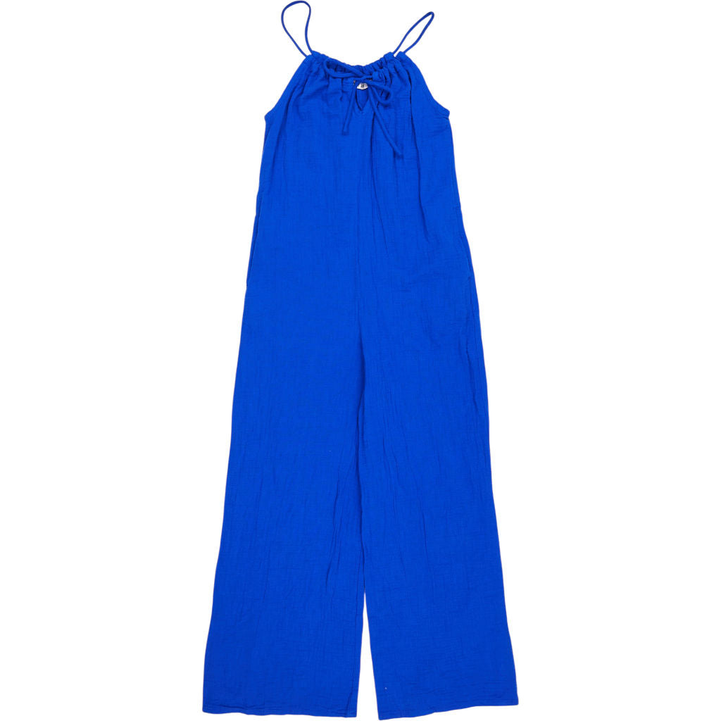 NRBY Blue Cotton Jumpsuit