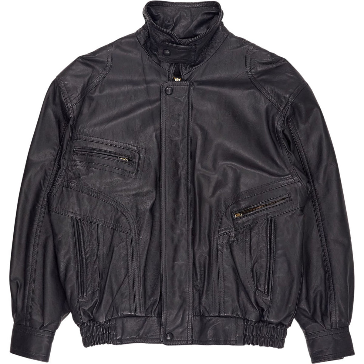 Unbranded Black Genuine Leather Jacket