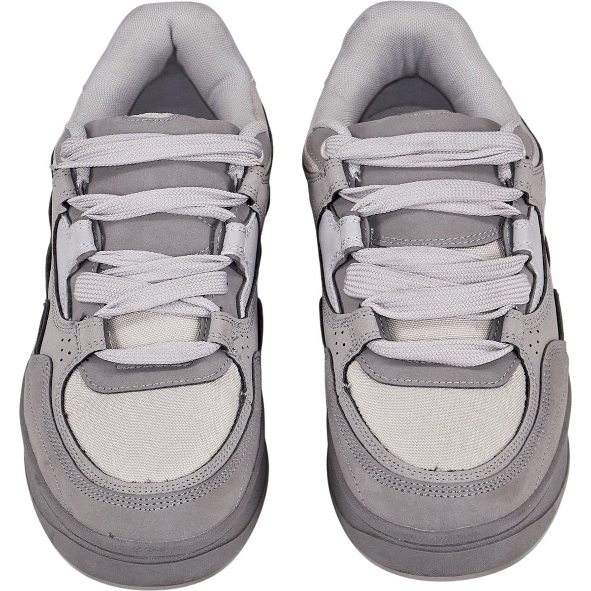 Pull & Bear Grey Low-Top Trainers