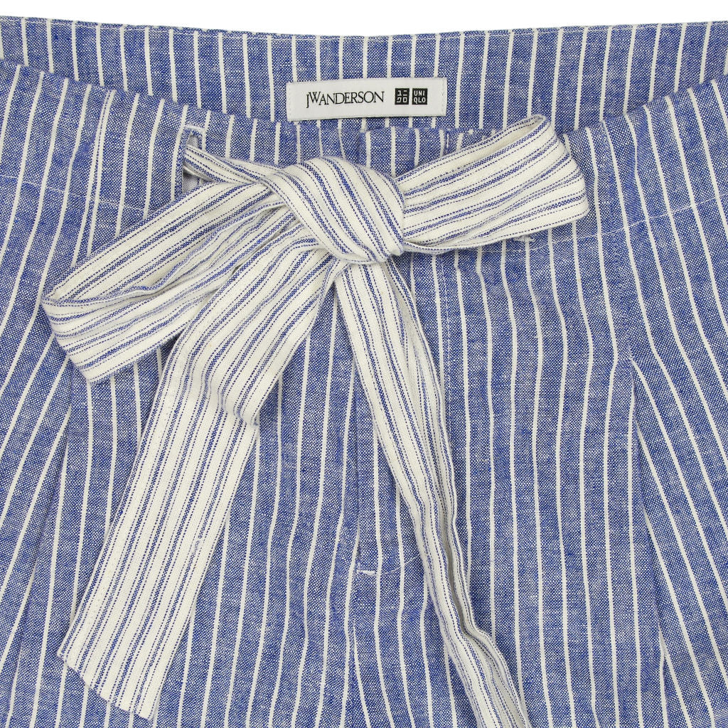 JW Anderson X Uniqlo Blue Striped Trousers
