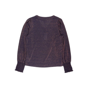 Wyse Violet Shimmer Top