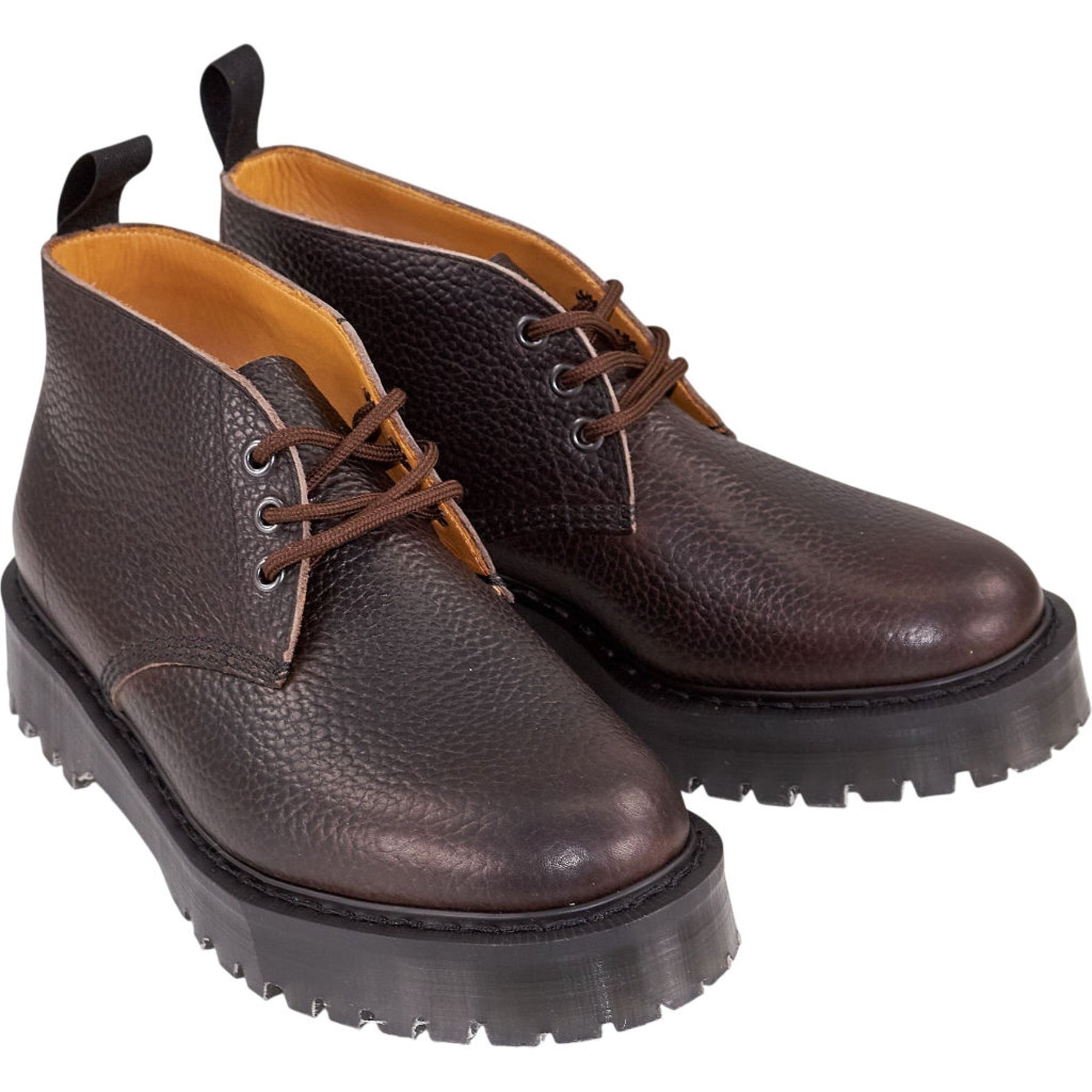 YMC Walnut Grain Chunky Chukka Boots
