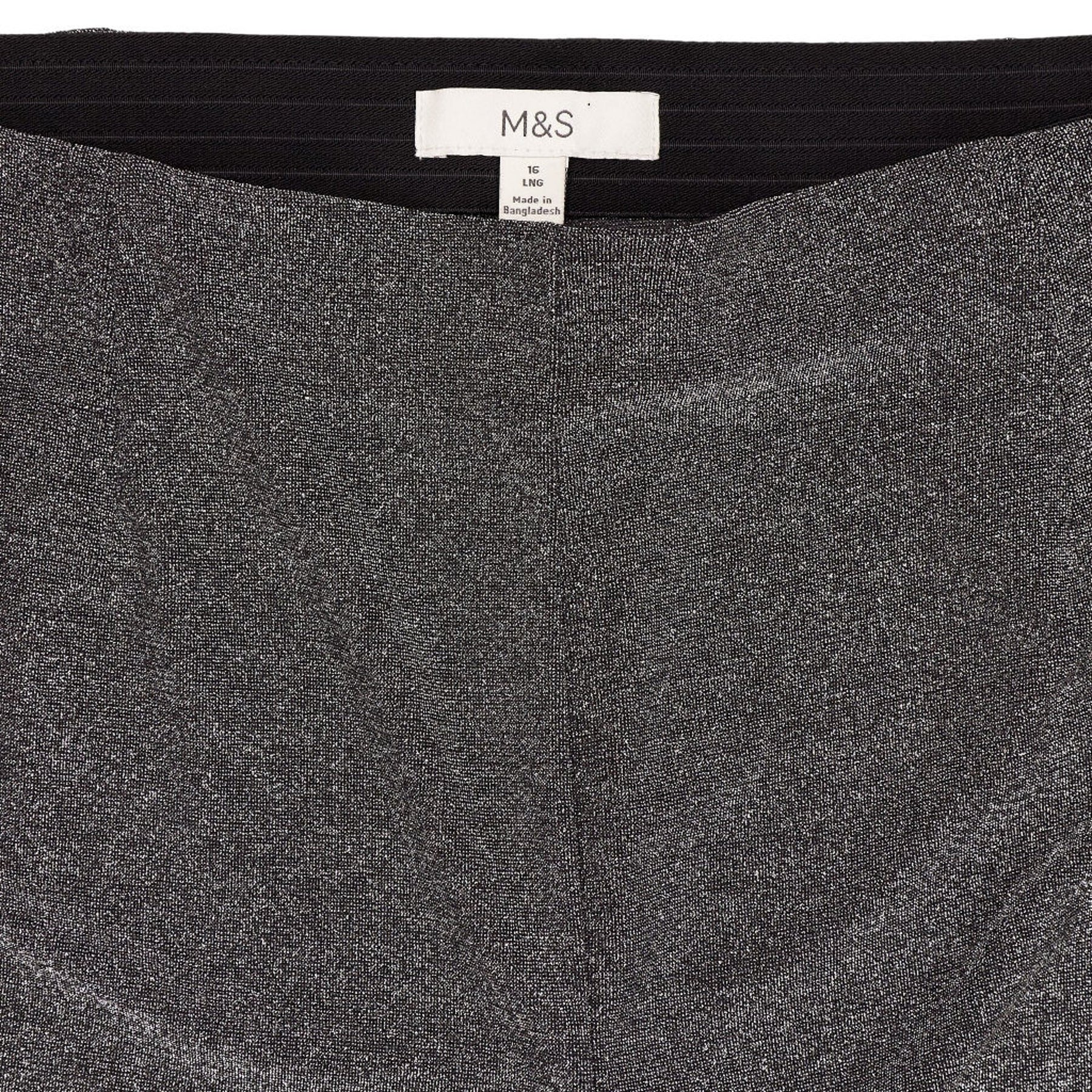M&S Black Wide Leg Trousers