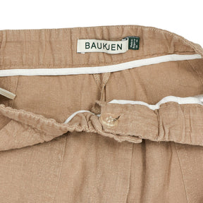 Baukjen Beige Linen Trousers