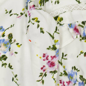 Baukjen White Floral Clemzna Romantic Blouse