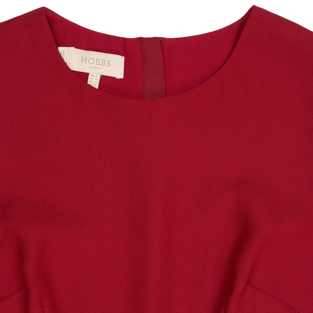 Hobbs Red Sleeveless Jumpsuit