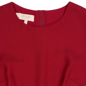 Hobbs Red Sleeveless Jumpsuit